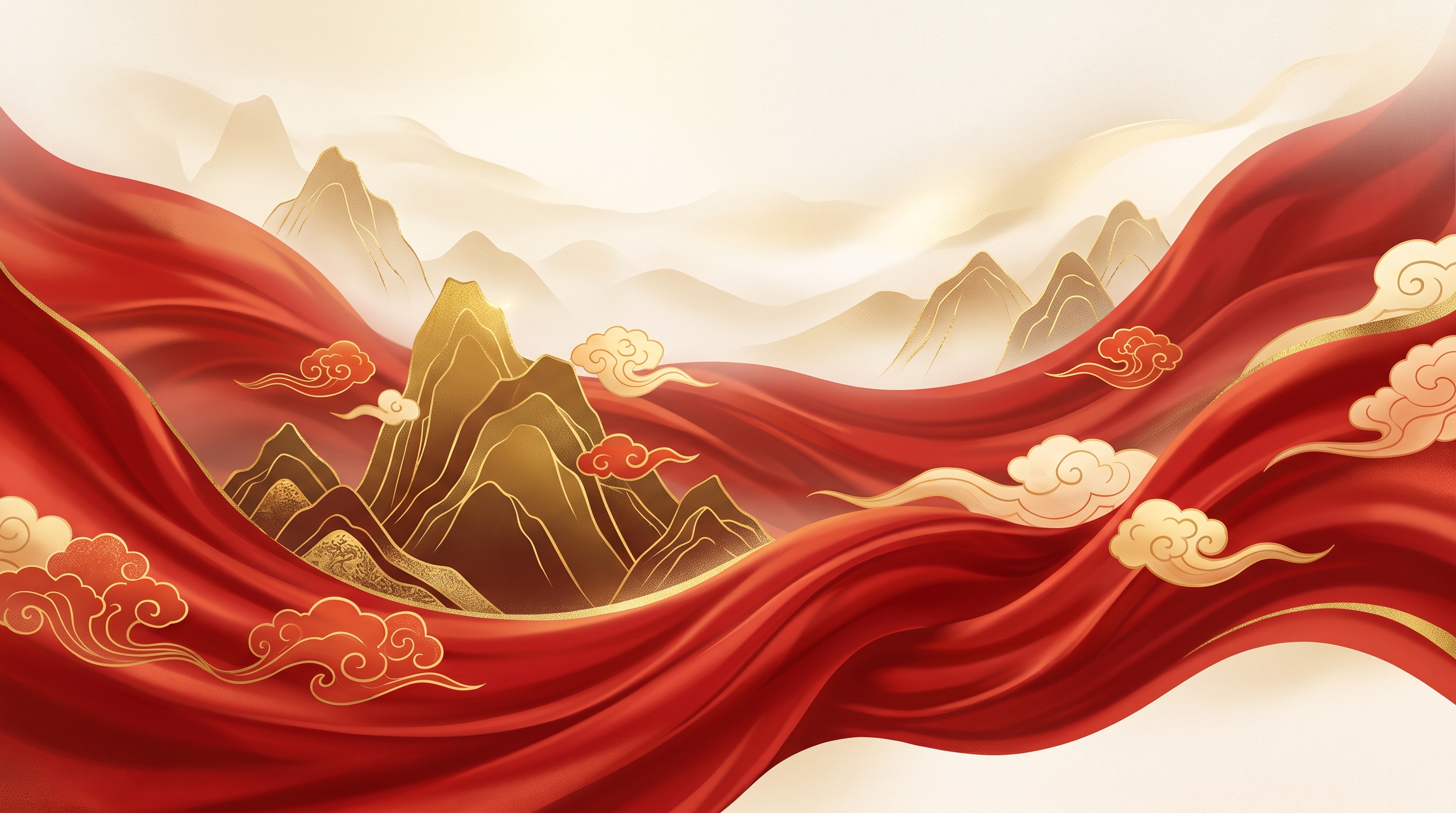 乡村振兴山河画卷